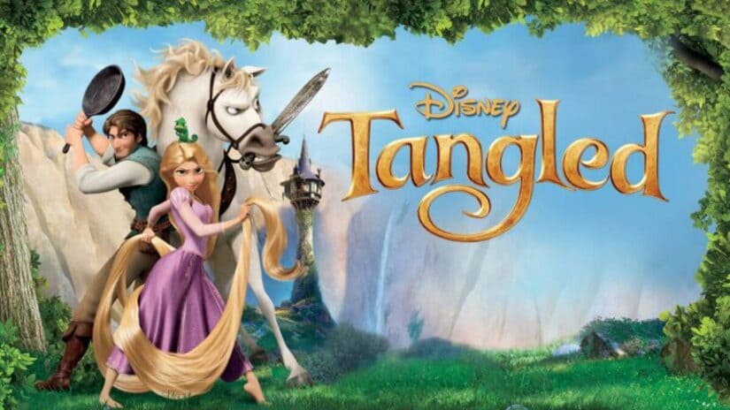 Bộ Tangled phim có nhiều từ vựng và cách diễn đạt hay